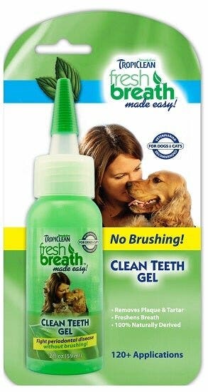 Tropiclean Gel Dientes Limpio Aliento Fresco 59ml-2