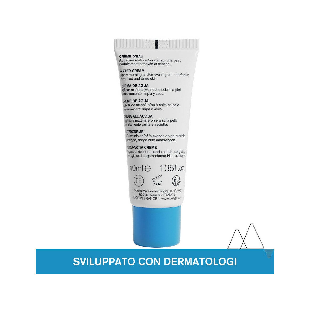 Uriage Eau Thermale Crema Acuosa Ligera 40ml-2