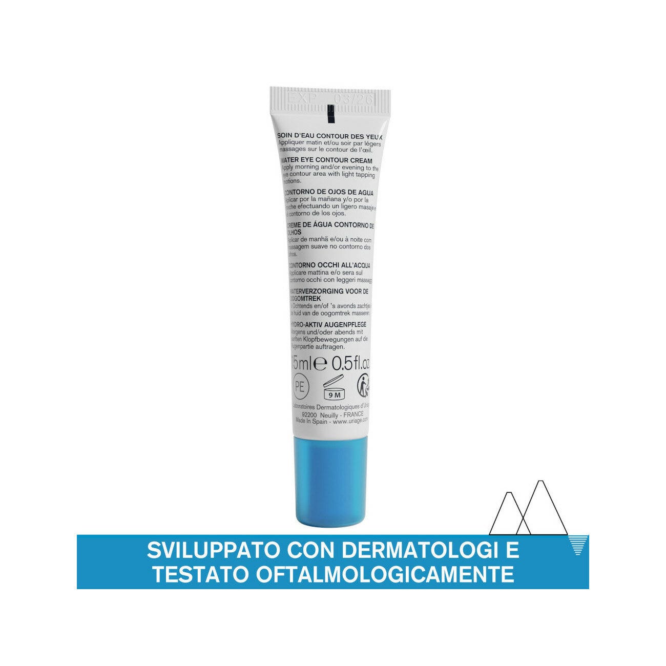Uriage Eau Thermale Agua Contorno de Ojos 15ml-6