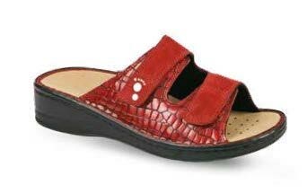 Zapato Ortopédico Mujer Podartis Alipes Coco Rojo N.36-2