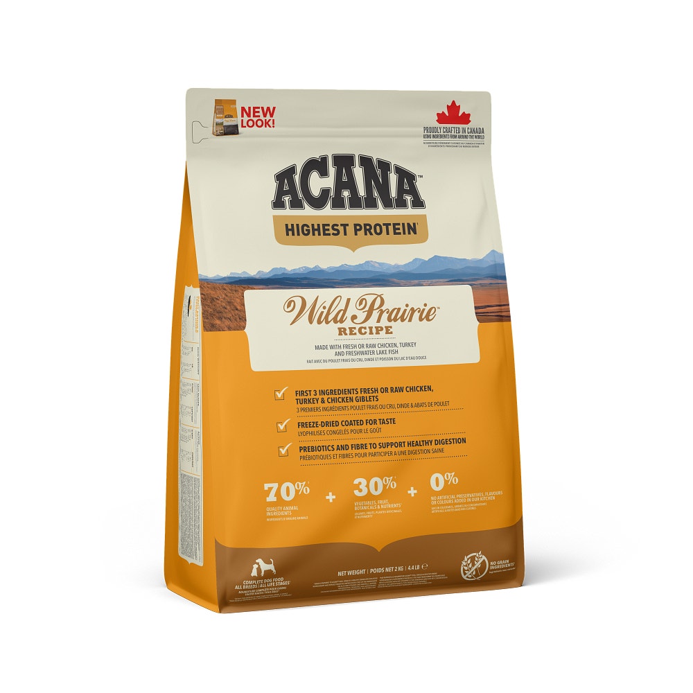Acana Cane Wild Prairie Regionals 25 Croquetas Aves Y Pescados Bolsa 2kg-5