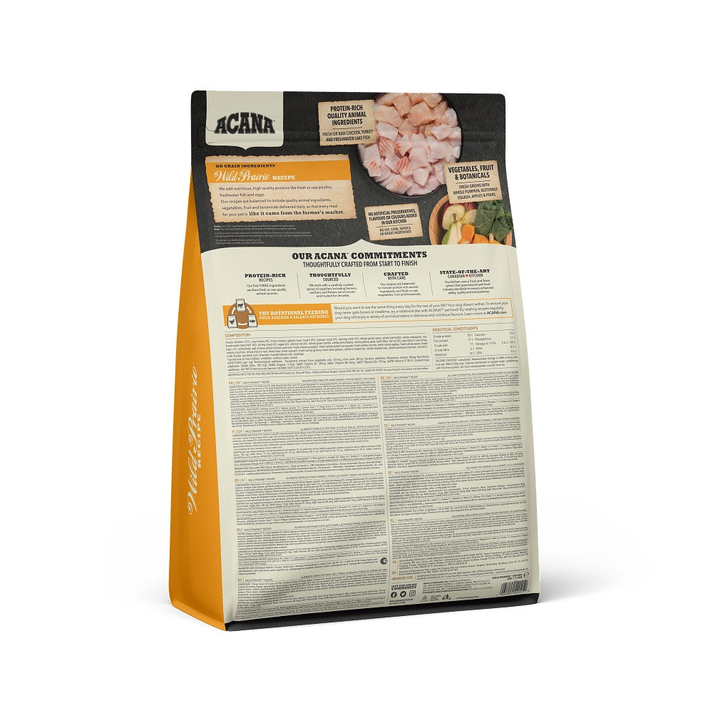 Acana Cane Wild Prairie Regionals 25 Croquetas Aves Y Pescados Bolsa 2kg-6