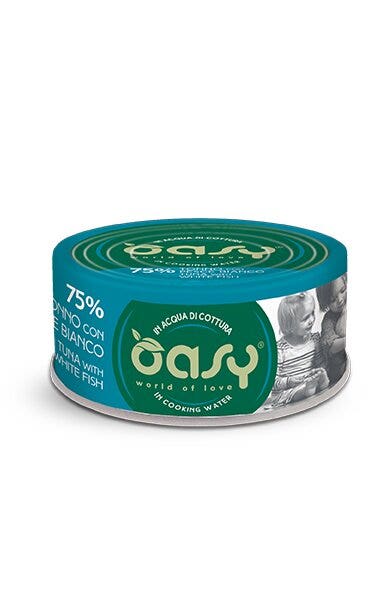 Oasy More Love Cat Atún con Pescado Blanco 70g-1