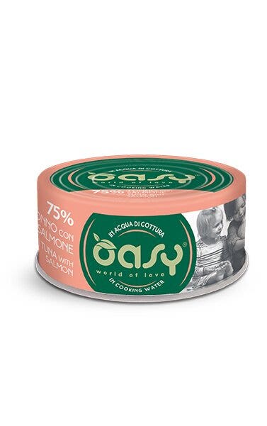 Oasy More Love Cat Atún con Salmón 70g-1