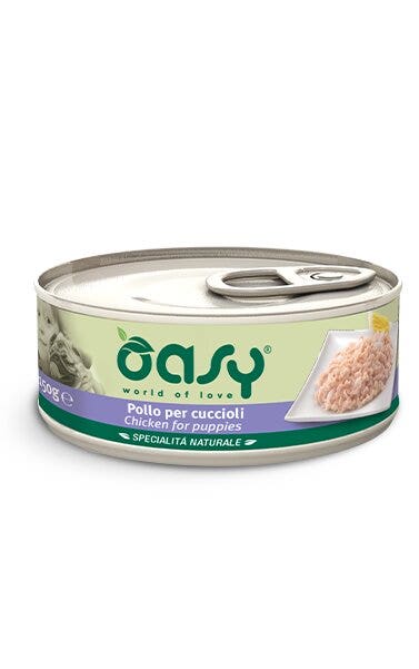 Oasy Natural Especialidad Pollo para Cachorros 150g-1