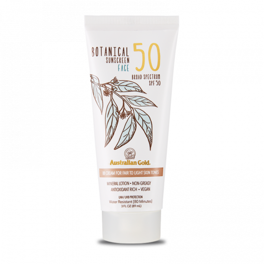 Australian Gold Botanical BB Cream Rostro SPF50 Color Claro 88ml-1