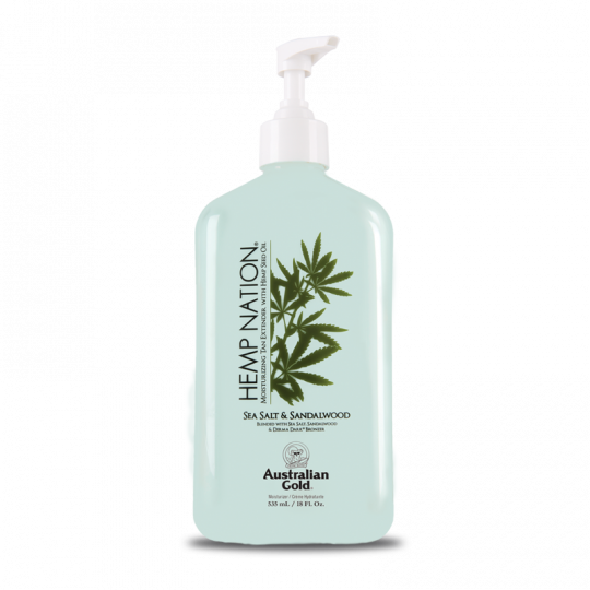 Australian Gold Hemp Nation Crema Hidratante Extensor Bronceado Sal Marina & Sándalo 535ml-1