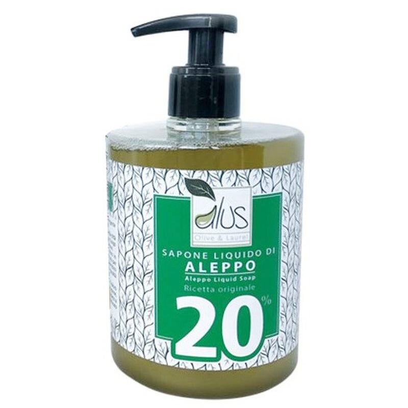 Alus Jabon Líquido de Alepo 20% Aceite de Laurel 500ml-1