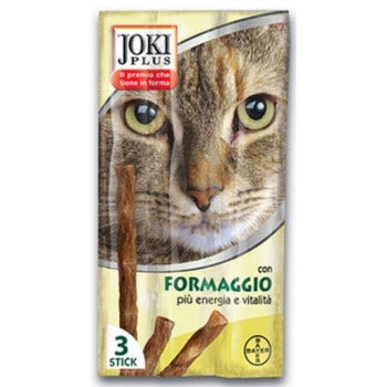 Joki Plus Stick Con Queso Gatos Adultos 3x5g-1