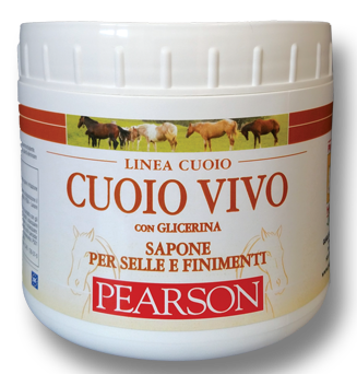 Guglielmo Pearson Cuoio Vivo Jabón en Pasta 500ml-1
