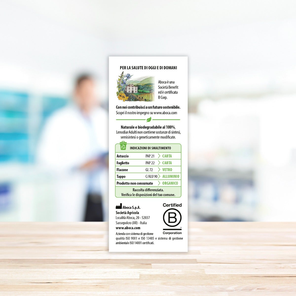 Aboca Lenodiar Adultos 20 Cápsulas 500mg-5