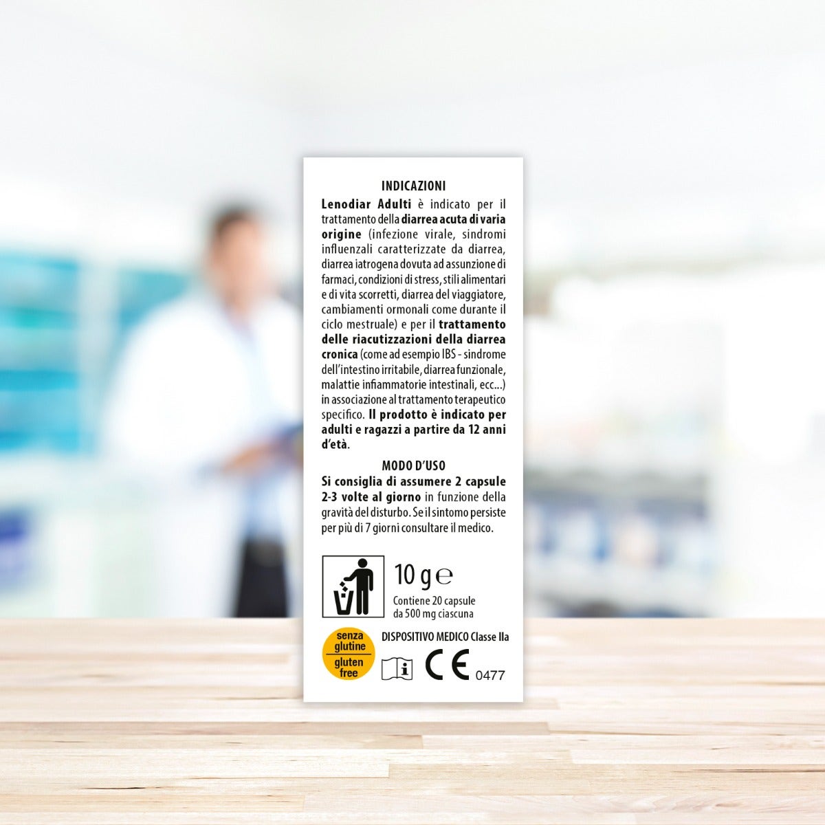 Aboca Lenodiar Adultos 20 Cápsulas 500mg-6