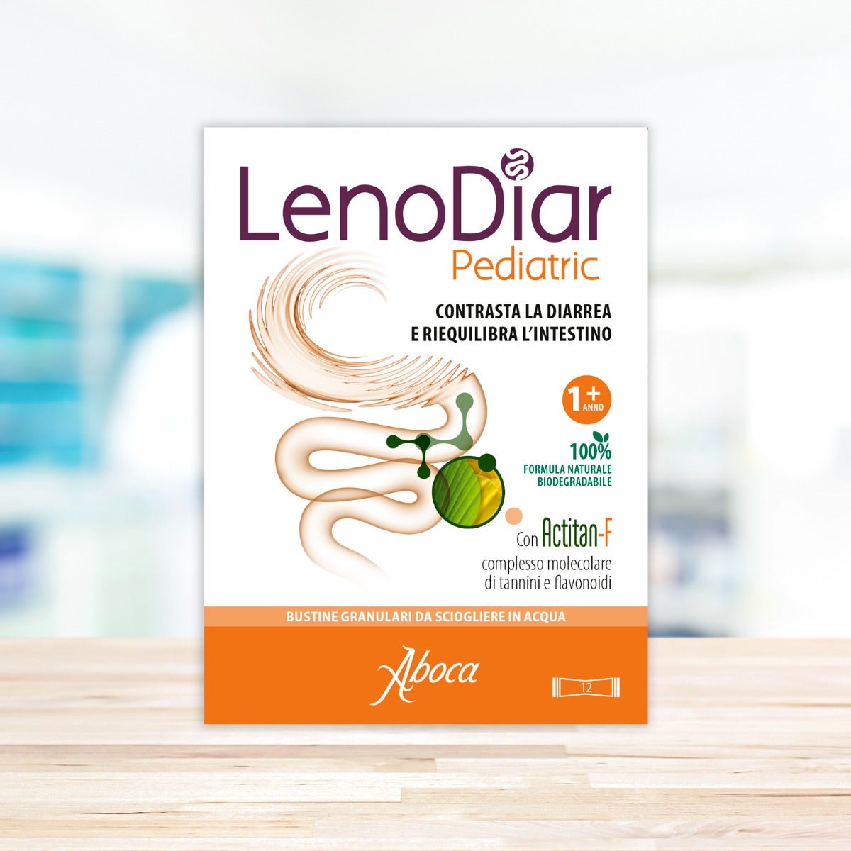 Aboca LenoDiar Pediátrico 12 Sobres 2g-4