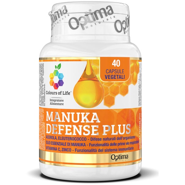Manuka Defense Plus 40 Capsulas Vegetales 495mg-1
