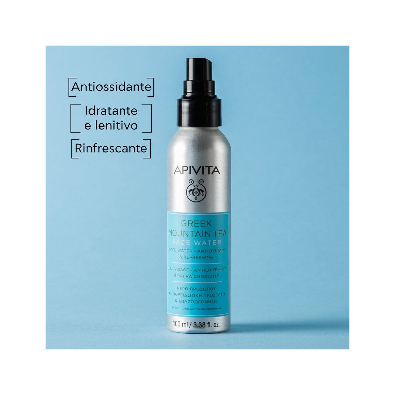 Apivita Antioxidante Agua Rostro Montaña Té 100ml-2