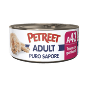 Petreet Adult Sabor Puro Atún Con Gambas Para Gatos Lata 70g-2