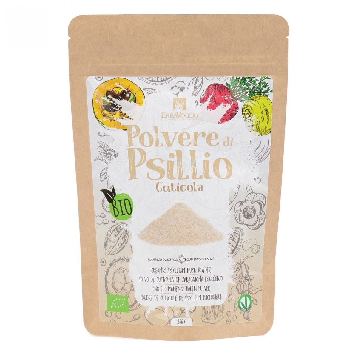Polvo para cutículas Bio Psyllium 200g-4