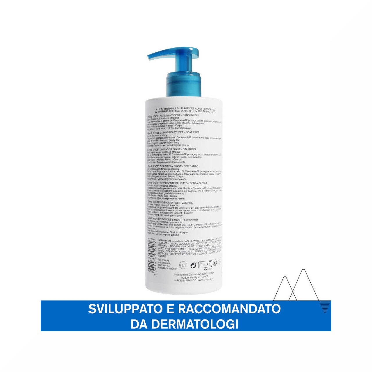 Uriage Xemose Syndet Limpiador 500ml-4