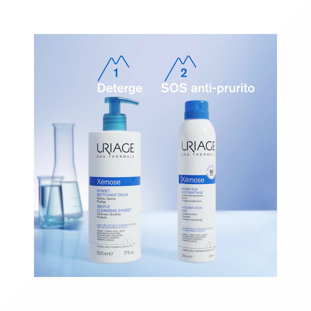 Uriage Xemose Syndet Limpiador 500ml-9