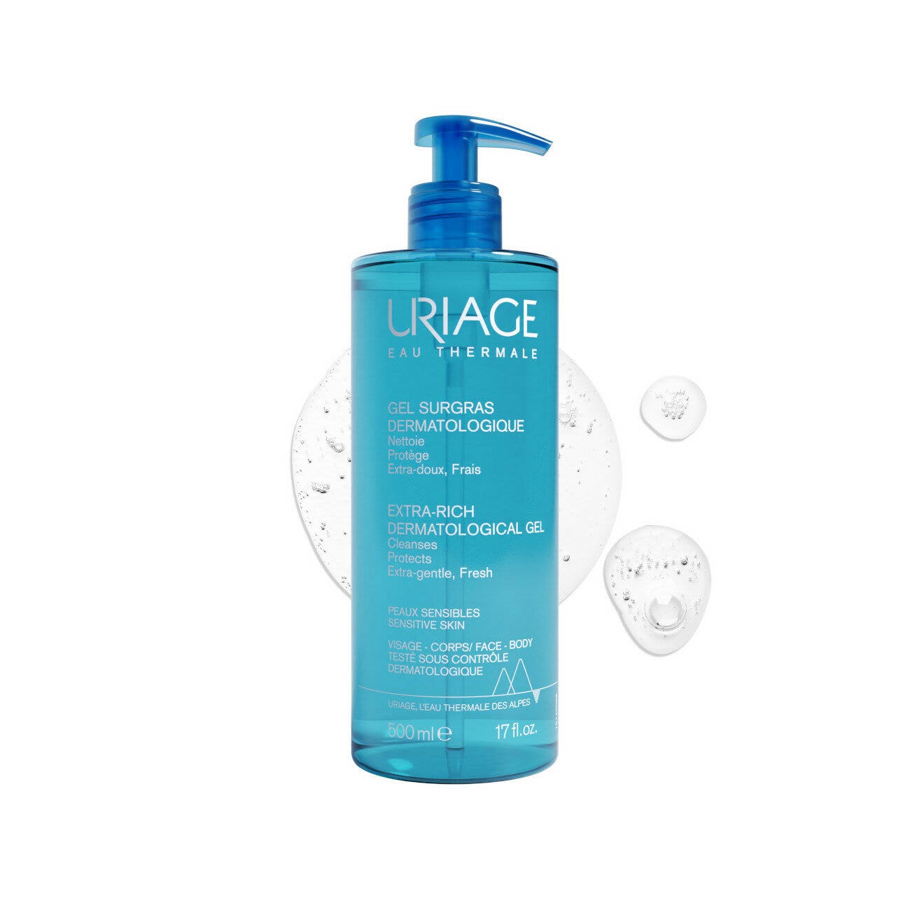 Uriage Gel Surgras 500ml-7