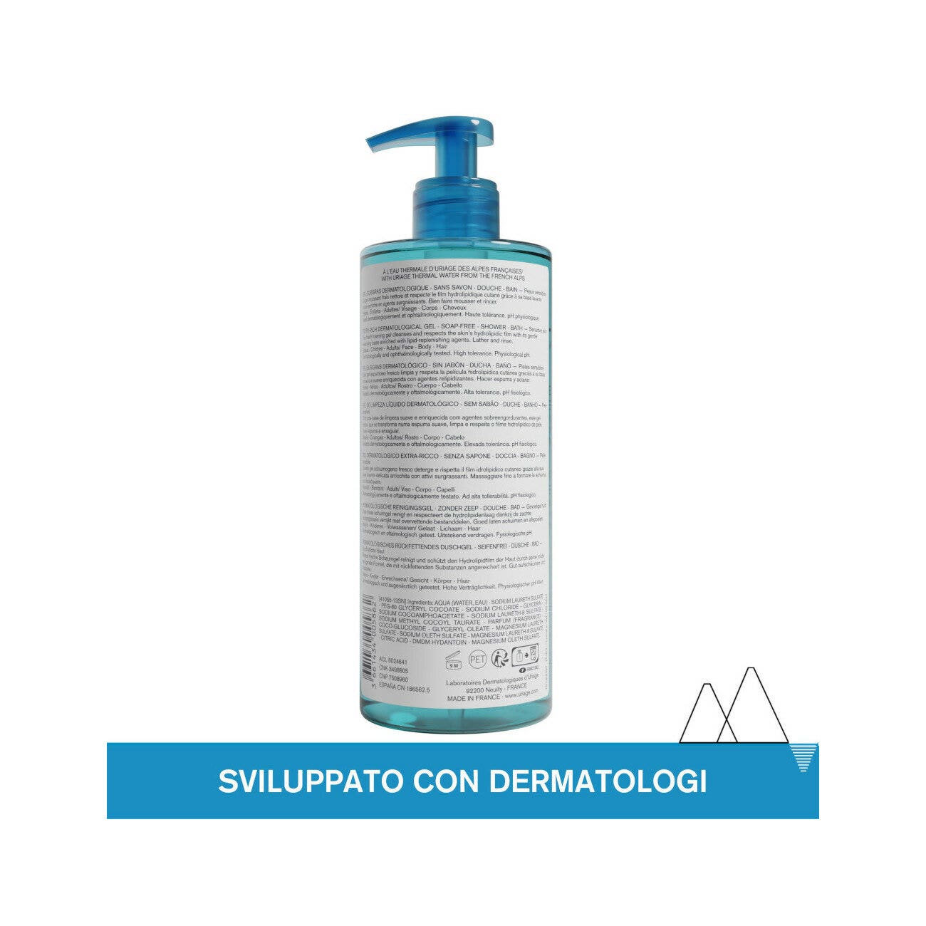 Uriage Gel Surgras 500ml-2