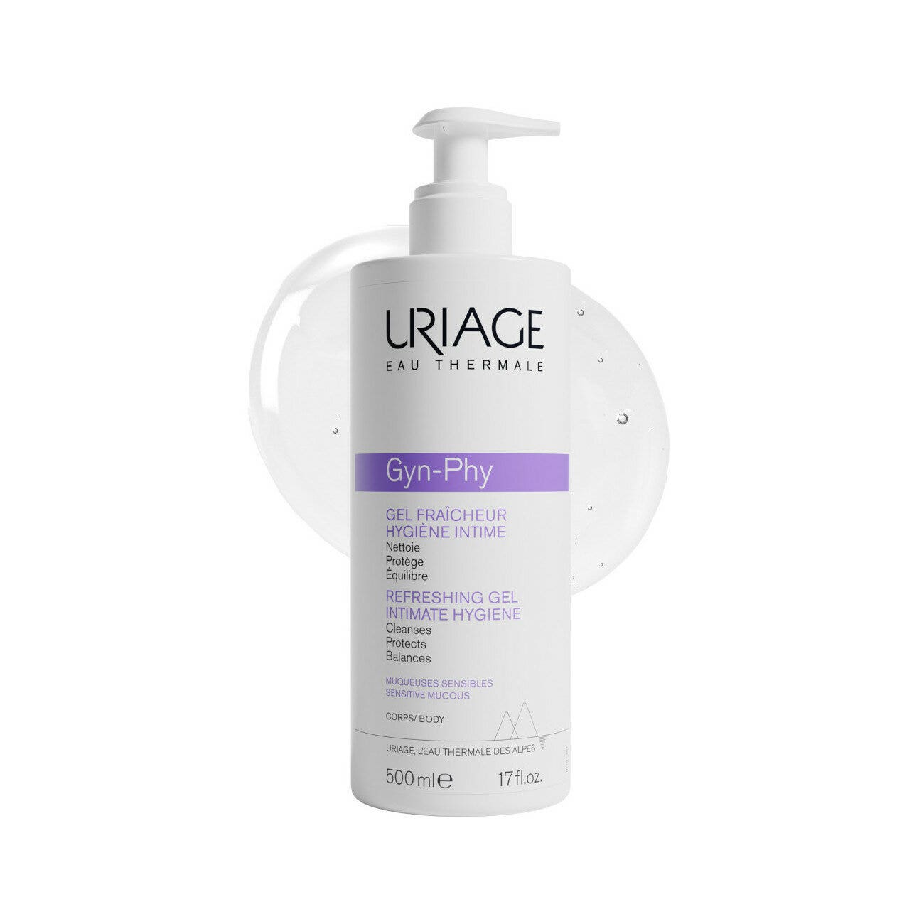 Uriage Gyn Phy Limpiador Íntimo 500ml-5
