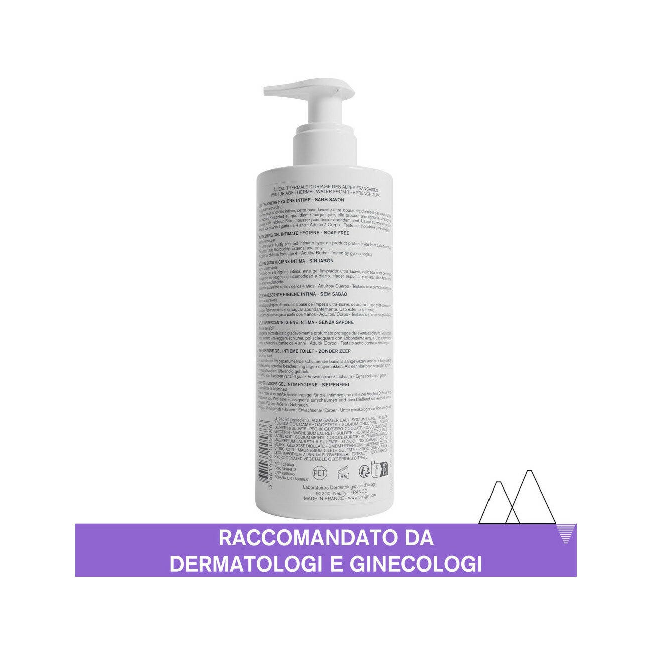 Uriage Gyn Phy Limpiador Íntimo 500ml-13