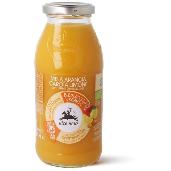 Zumo Alce Nero 100% Manzana / Naranja / Zanahoria / Limón 500ml-1