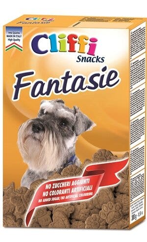 Cliffi Snacks Galletas Fantasie para Perros 300g-1