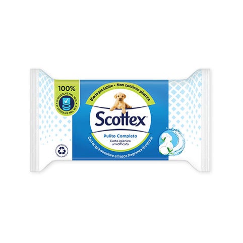 Scottex Clean Papel Higiénico Humidificado Completo 42 Piezas-2