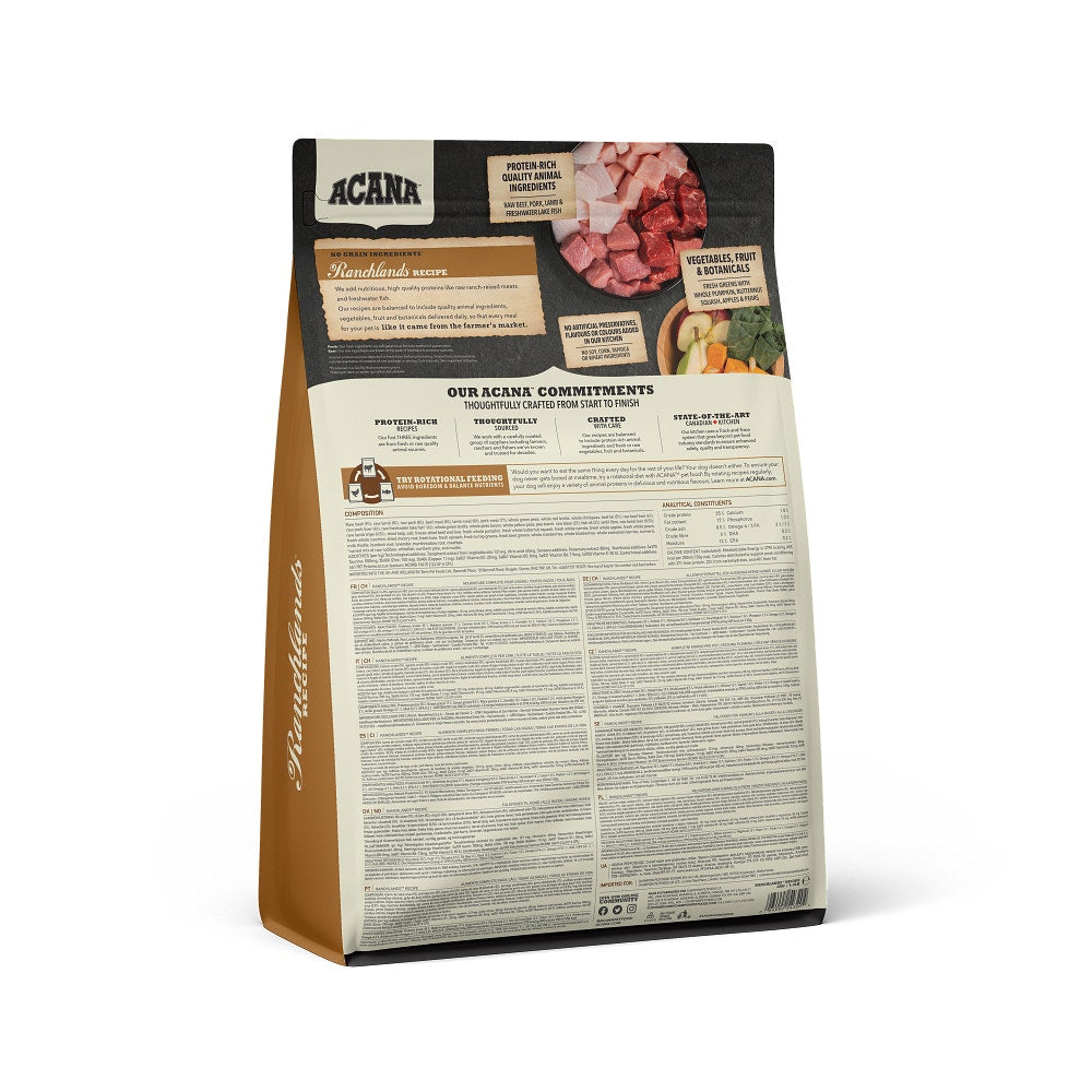 Acana Cane Ranchlands Regionals 25 Croquetas Ternera Angus Y Cordero Bolsa 2Kg-6