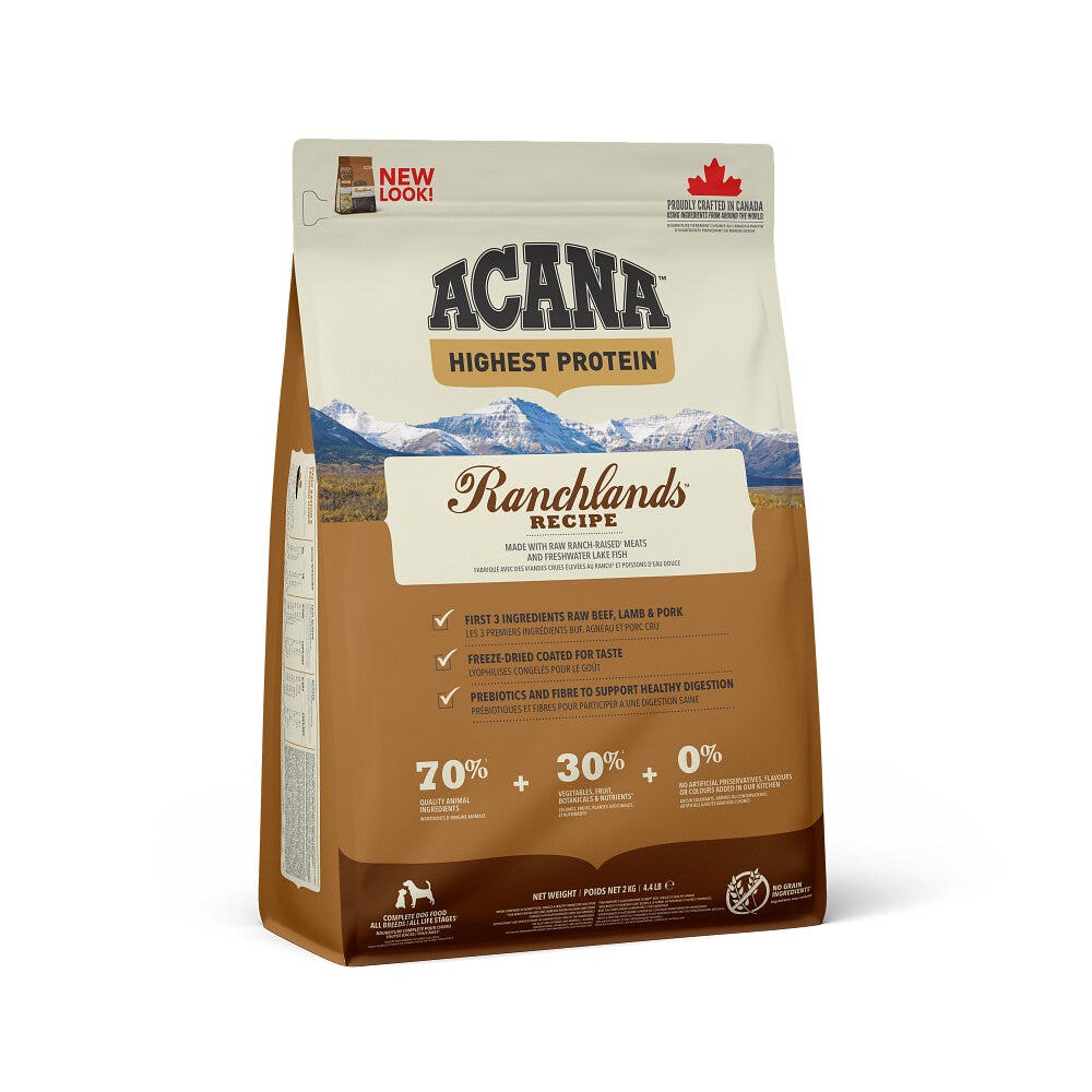 Acana Cane Ranchlands Regionals 25 Croquetas Ternera Angus Y Cordero Bolsa 2Kg-8