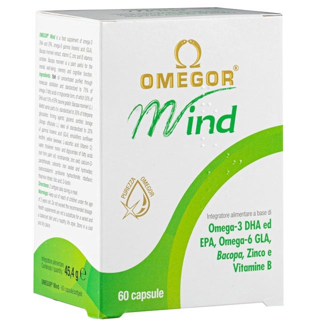Omegor Mente 60 Cápsulas Blandas-0