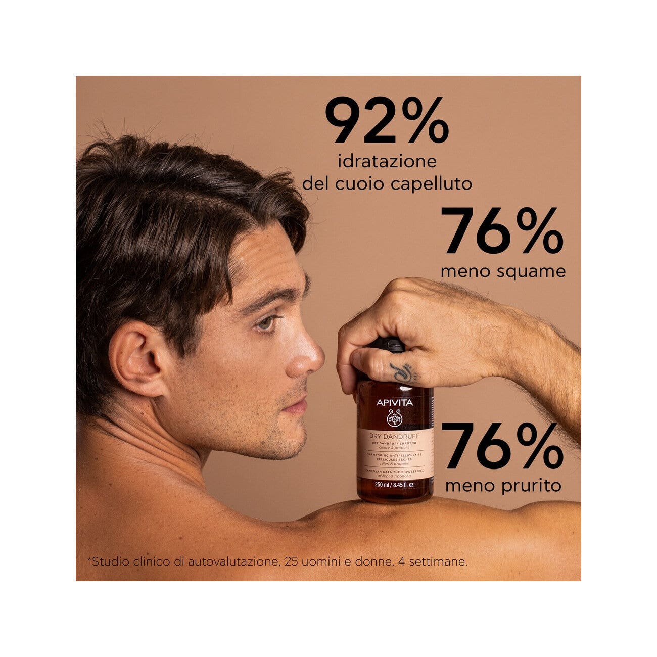 Apivita Champú Anticaspa Seca Para Cabello 250ml-4