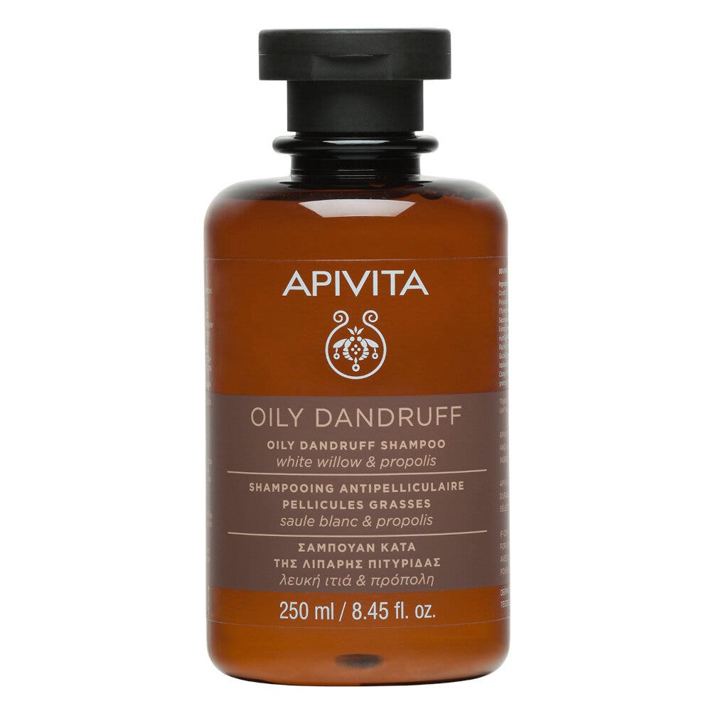 Apivita Champú Anticaspa Grasa Para Cabello 250ml-2