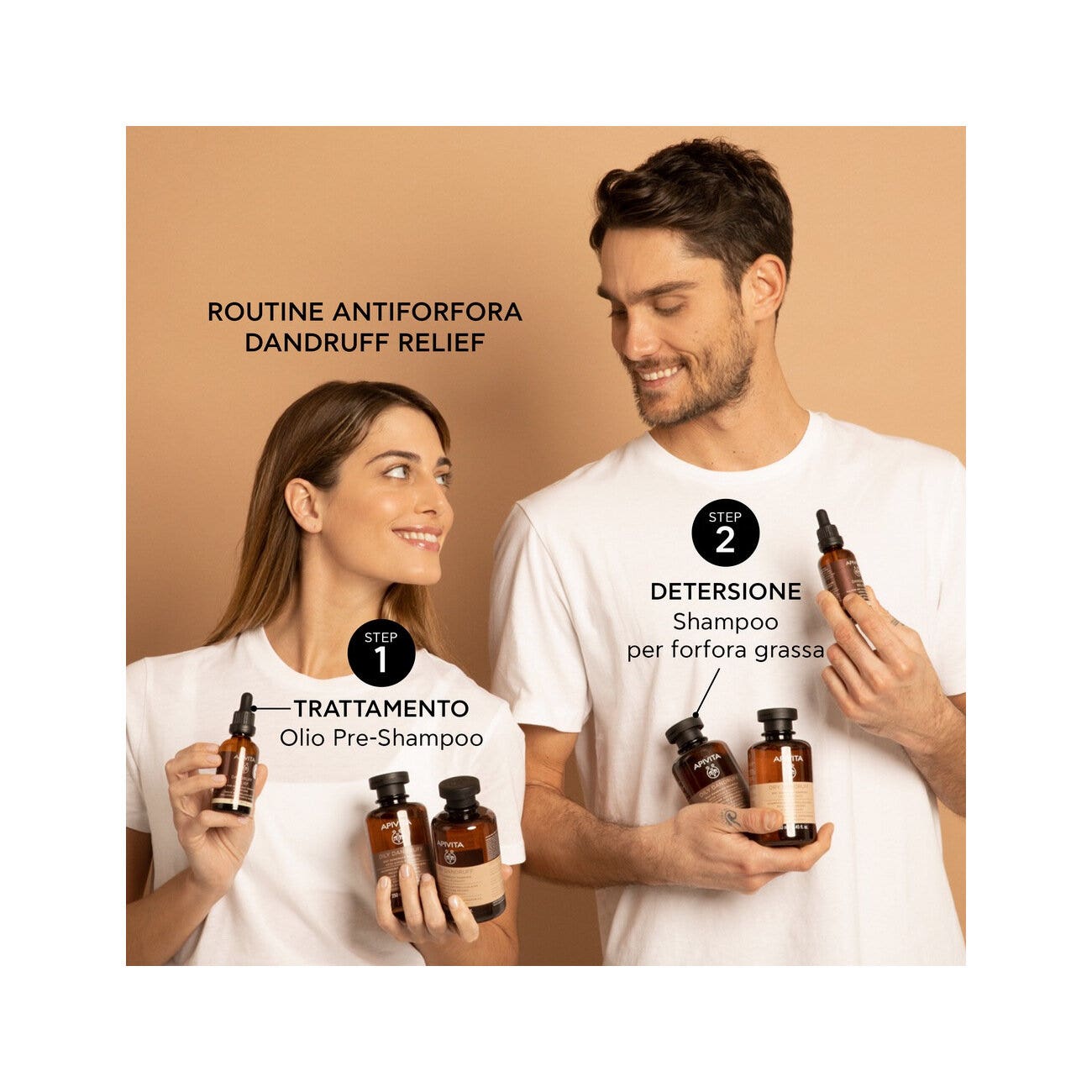 Apivita Champú Anticaspa Grasa Para Cabello 250ml-6