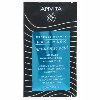 Apivita Express Beauty Mascarilla Capilar Hidratante Ácido Hialurónico 20ml-2