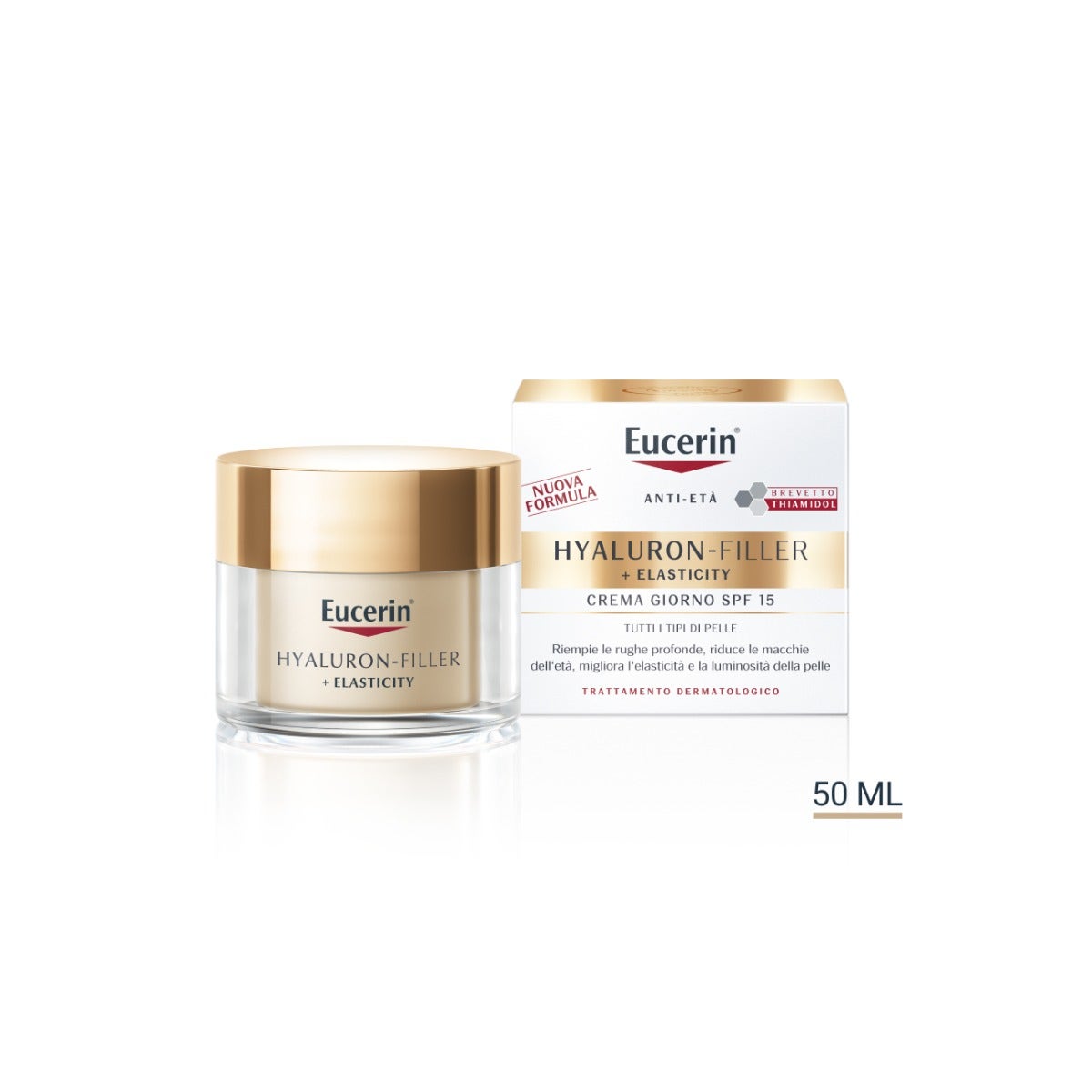 Eucerin Hyaluron-Filler + Crema de Día Elasticidad 50ml-8