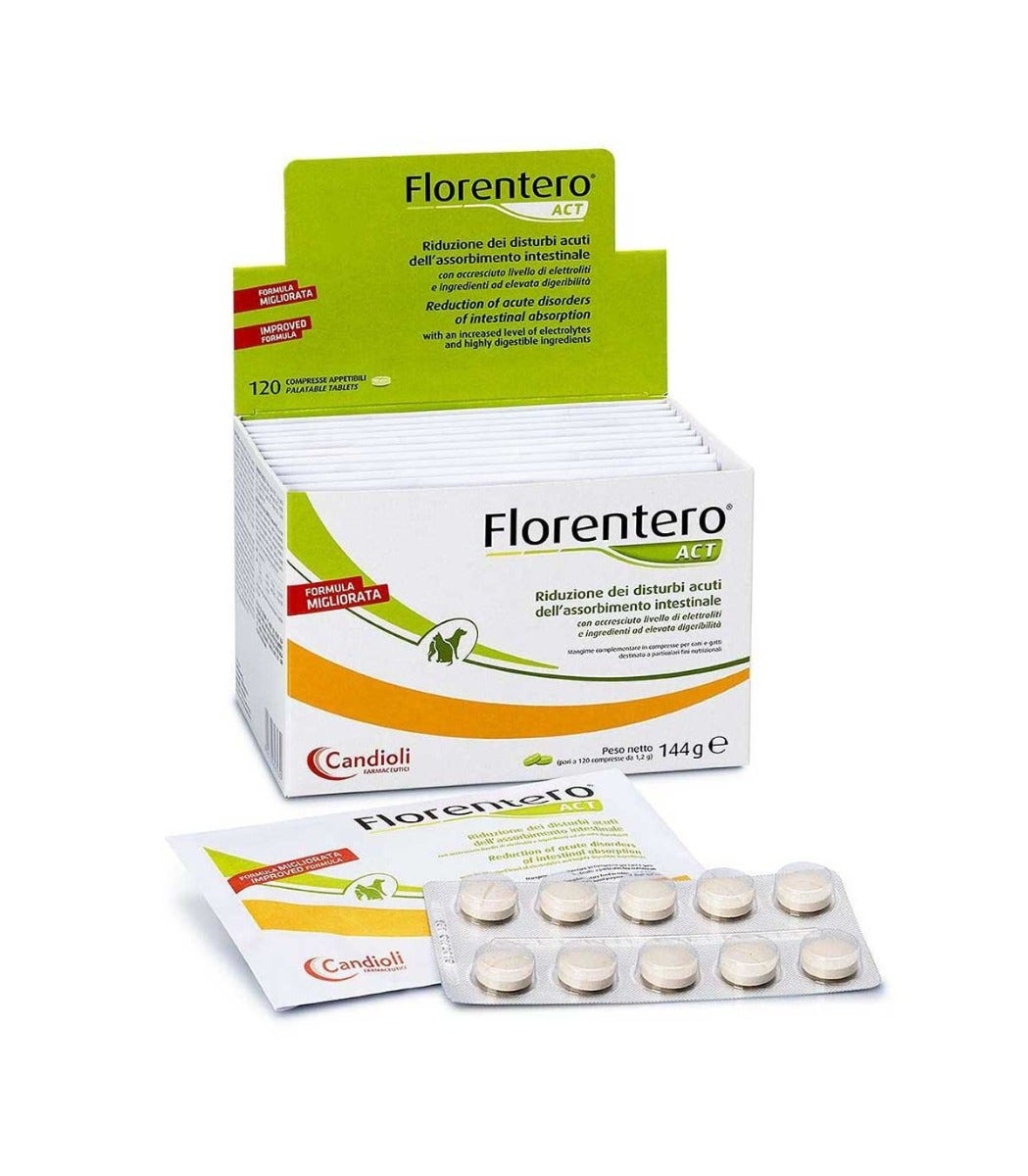 Florentero Act Pienso Complementario Perros/Gatos 120 Comprimidos-2