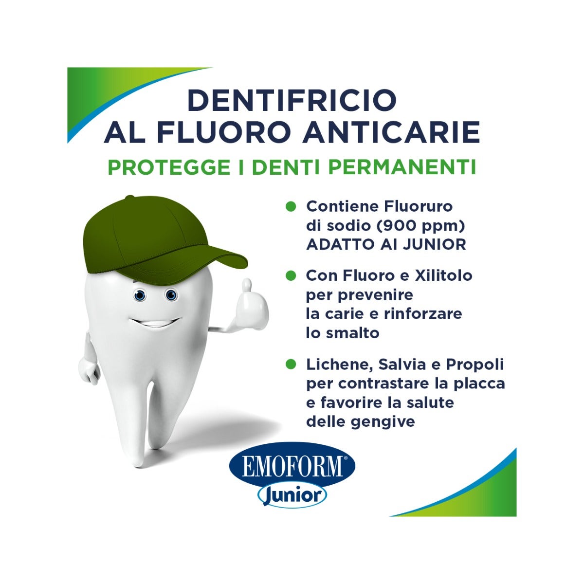 Emoform Junior Pasta de dientes 6+ 75ml-3