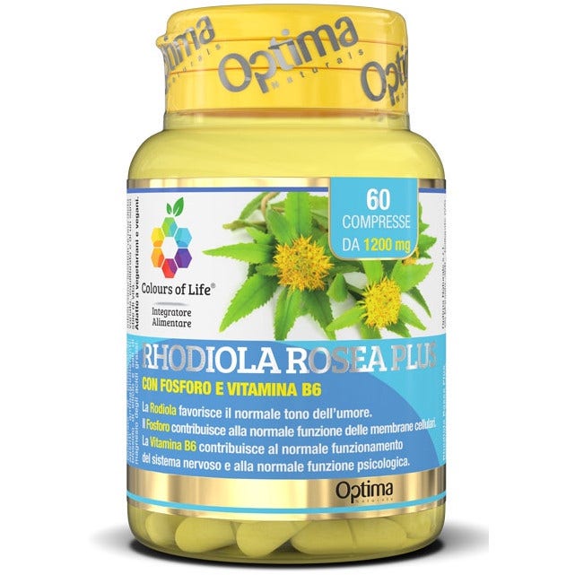 Colors Of Life Rhodiola Rosea Plus 60 Comprimidos 1200mg-2