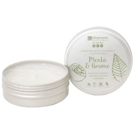 La Saponaria Crema de Manos Menta y Limón 60ml-1