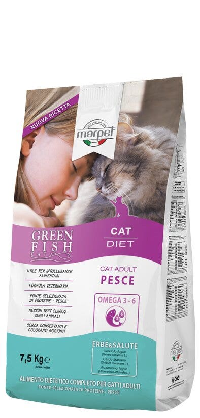 Marpet Greenfish Pienso Seco de Pescado para Gatos Adultos Bolsa 7,5Kg-3