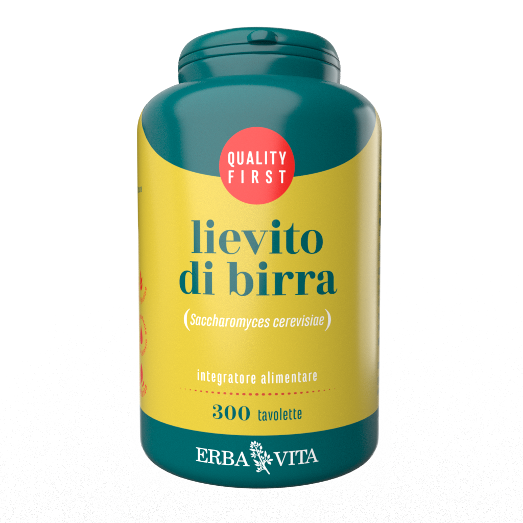 Erba Vita Levadura De Cerveza 300 Comprimidos-2