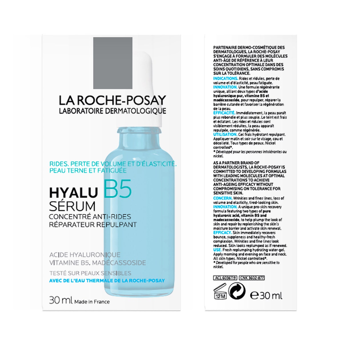 La Roche Posay Hyalu B5 Sérum Rellenador Antiarrugas Con Ácido Hialurónico 30 ml-10