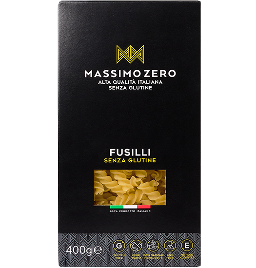Massimo Zero Fusilli Sin Gluten 400g-1