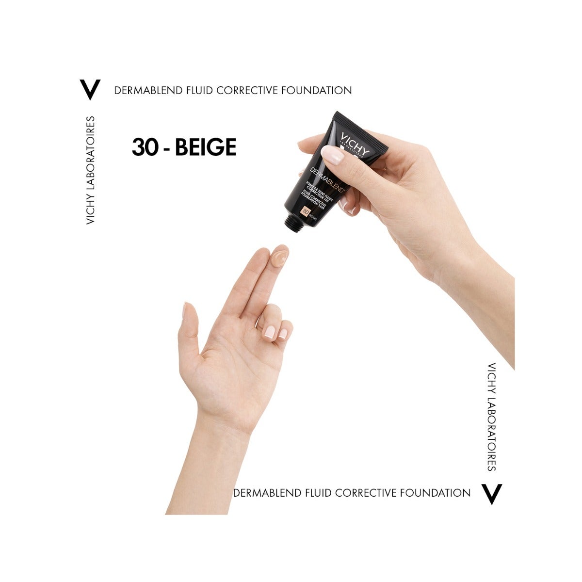 Vichy Dermablend Base de Maquillaje Fluida Cobertura Tonos 30 30ml SPF35-11