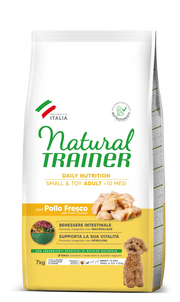 Entrenador natural Croquetas de pollo/arroz para perros adultos de raza pequeña 7 kg-4