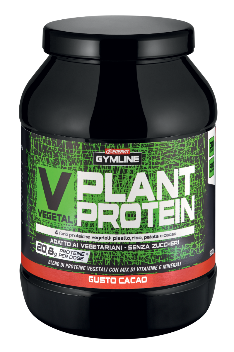 Enervit Gymline Mezcla de Proteínas Vegetales Vegetales 900g-3