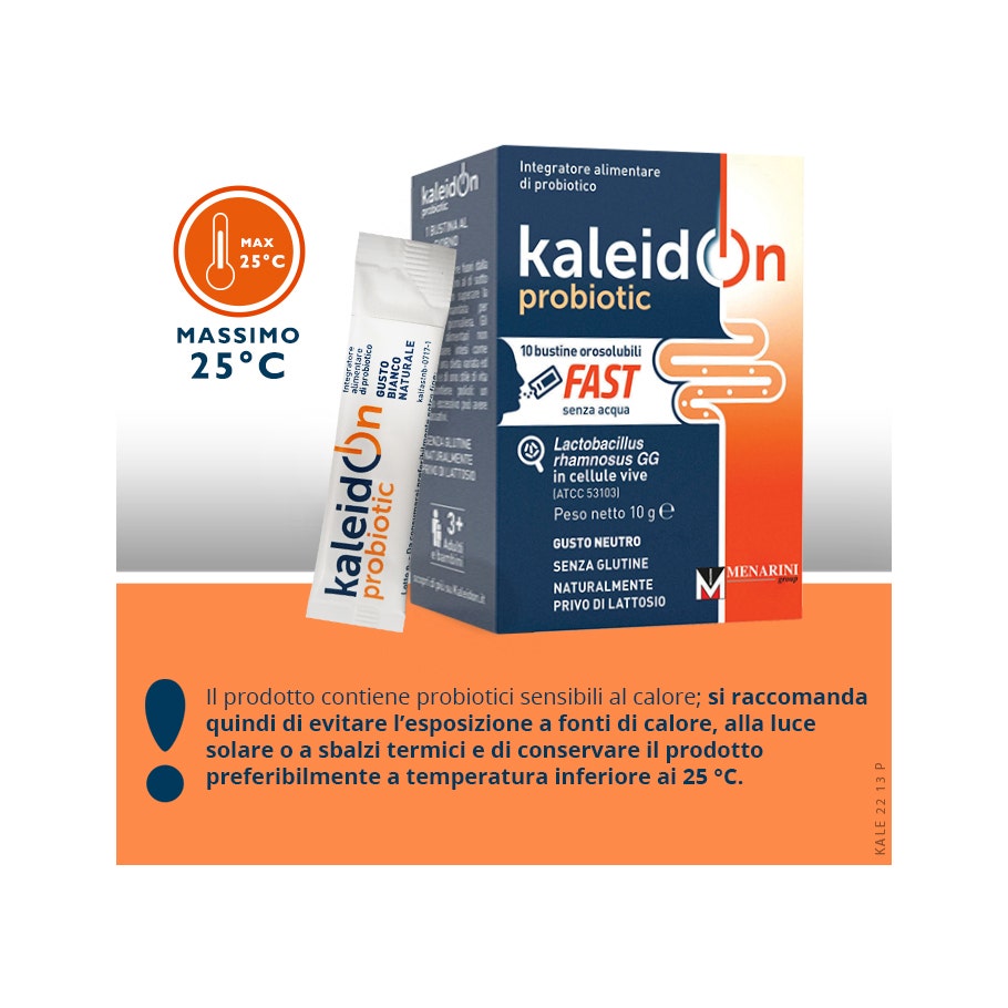 Kaleidon Probiotic Fast 10 Sobres Orosolubles-4